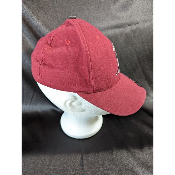 VTG 1991 Warner Bros Studio Maroon Hat Cap Sylvester The Cat Embroidered Sz Smal - Picture 3 of 8